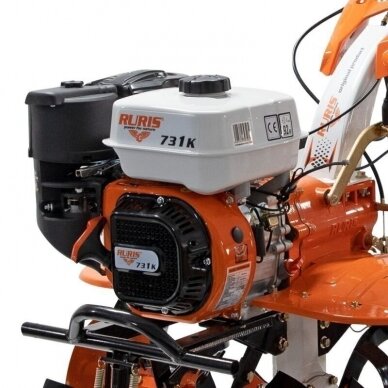 Motoblokas - kultivatorius Ruris 731K su ratais 1 Motoblokas - kultivatorius Ruris 731K su ratais 1